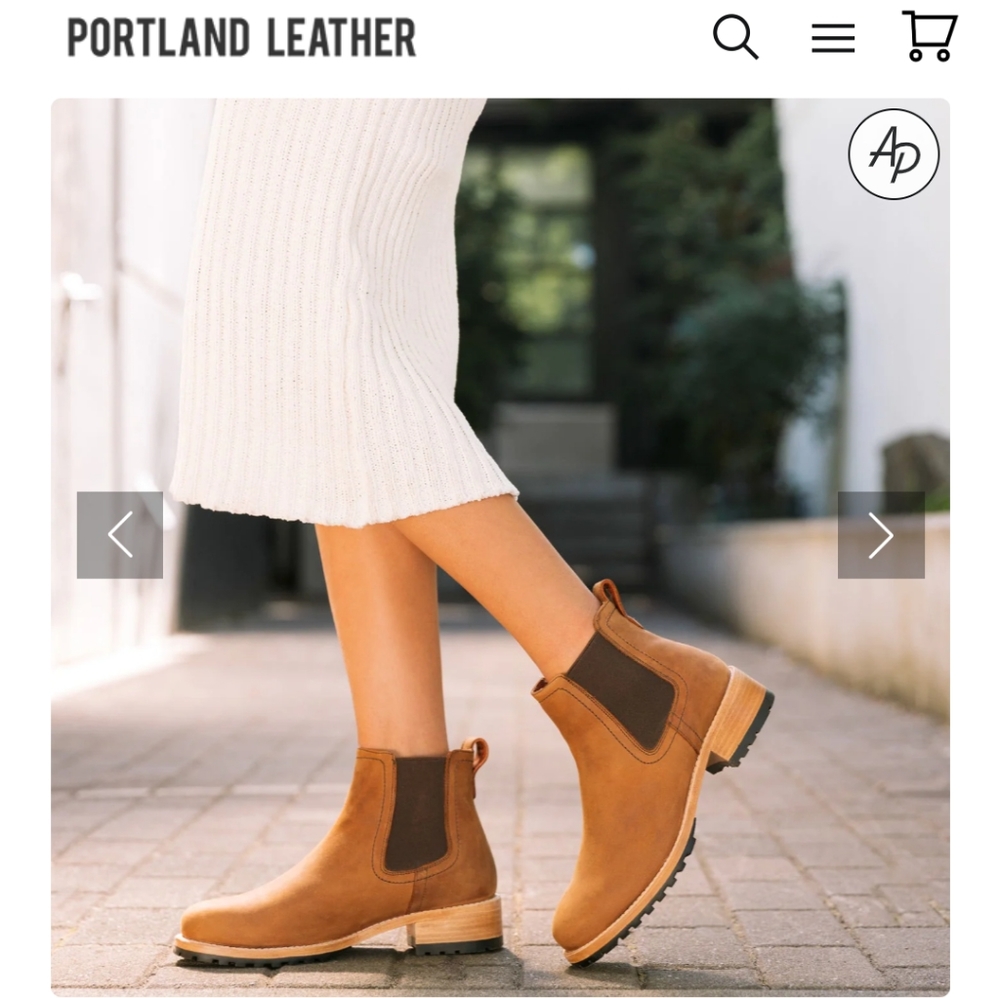 Portland leather Chelsea boots
